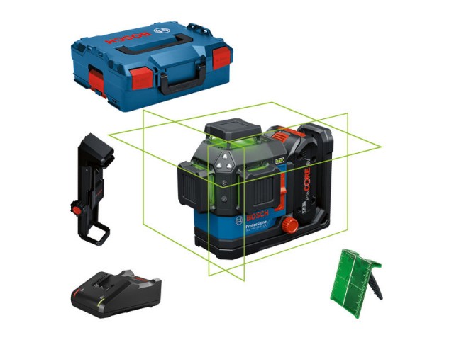 Linijski laser Bosch GLL 18V-120-33 CG v L-BOXX, 0601065100